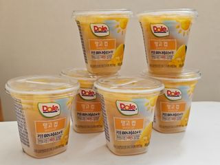 돌 MF[Dole] 파인애플컵/망고컵/복숭아컵 198g 6입X1박스 (맛 1가지 랜덤 발송) — 5점을 준 리뷰어가 2024년 5월 올린 사용 사진