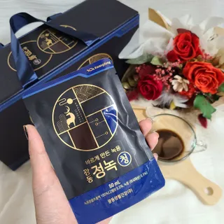 [광동생활건강] 광동정녹청 30포 — 5점을 준 리뷰어가 2021년 11월 올린 사용 사진