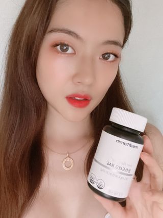 메디타민 원헌드레드 NAG — 5점을 준 리뷰어가 2021년 8월 올린 사용 사진