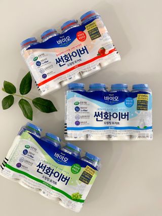 LIVE 매일바이오 썬화이버 드링킹 요거트 — 5점을 준 리뷰어가 2022년 8월 올린 사용 사진