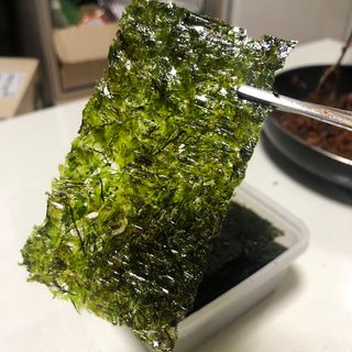 [해림맛김] 들기름에 구운 바삭바삭 김 4종 세트 + 1종 랜덤발송 총5개입 — 5점을 준 리뷰어가 2021년 2월 올린 사용 사진