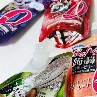 ORIHIRO 오리히로 곤약젤리 제로칼로리 130g 4종 4팩(맛별로 1팩씩) — 5점을 준 리뷰어가 2022년 12월 올린 사용 사진