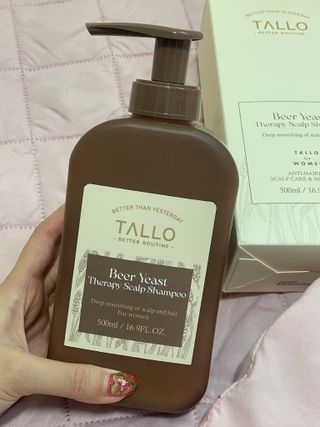 [딸로] 비어이스트테라피 스칼프 샴푸 — 5점을 준 리뷰어가 2024년 1월 올린 사용 사진