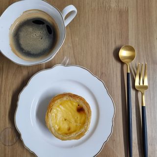 디앙뜨 포르투갈 에그타르트 오리지널 맛+패션후르츠+초콜릿타르트 맛 중 택1 — 5점을 준 리뷰어가 2021년 8월 올린 사용 사진