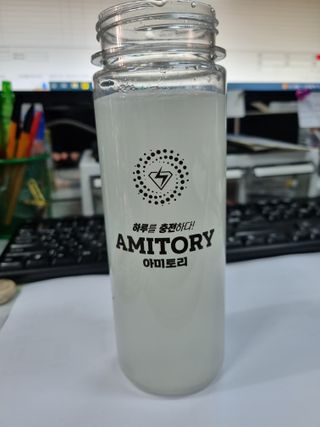 주식회사 씨크릿비에프랩 마시는 아미노산 아미토리 열대과일맛 14포 [1포, 5g / 보틀증정] — 4점을 준 리뷰어가 2023년 2월 올린 사용 사진