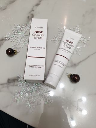 체르엠  프루브 콜라겐 앰플세럼 60ml 1병 — 5점을 준 리뷰어가 2021년 12월 올린 사용 사진