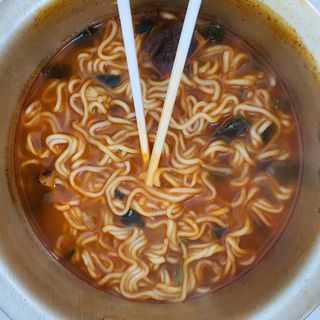 [풀무원] 자연은맛있다 정면, 백면, 홍면  세트 — 5점을 준 리뷰어가 2021년 4월 올린 사용 사진