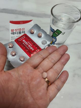 [리노브] 4세대 활성엽산 액티폴릭 270mg x 30정 — 5점을 준 리뷰어가 2022년 9월 올린 사용 사진