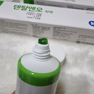 프리마인 유해균 뿐만 아니라 유익균까지 씻어내는 치약은 그만, 건강한 구강환경을 만드는 덴탈엔오 — 5점을 준 리뷰어가 2023년 4월 올린 사용 사진
