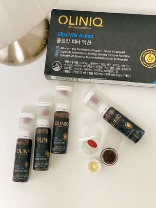 올리닉 울트라비타액션 — 5점을 준 리뷰어가 2021년 8월 올린 사용 사진