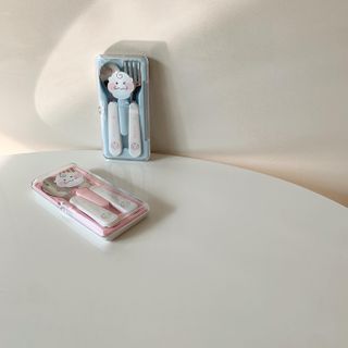 유비맘 스푼포크 케이스 세트 1+1 _컬러랜덤 발송 — 5점을 준 리뷰어가 2020년 12월 올린 사용 사진