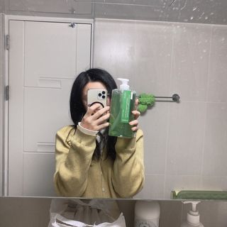 닥터시드 티트리 앤 라임 비건 지성케어 쿨 탈모 샴푸 (1000ml) — 5점을 준 리뷰어가 2023년 12월 올린 사용 사진