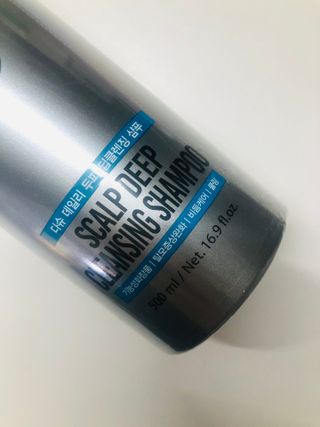 다슈코리아 다슈 데일리 두피 딥 클렌징 샴푸 500ml — 4.5점을 준 리뷰어가 2021년 3월 올린 사용 사진