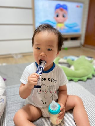 키즈텐플러스 연세 키즈텐 플러스 1개월 — 5점을 준 리뷰어가 2021년 3월 올린 사용 사진
