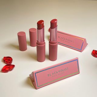 [블랙루즈] 로즈 벨벳 립스틱 택1+랜덤1 — 4점을 준 리뷰어가 2020년 12월 올린 사용 사진