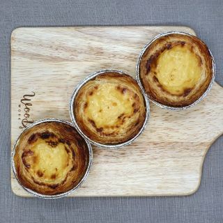 디앙뜨 포르투갈 에그타르트 오리지널 맛+패션후르츠+초콜릿타르트 맛 중 택1 — 5점을 준 리뷰어가 2021년 8월 올린 사용 사진