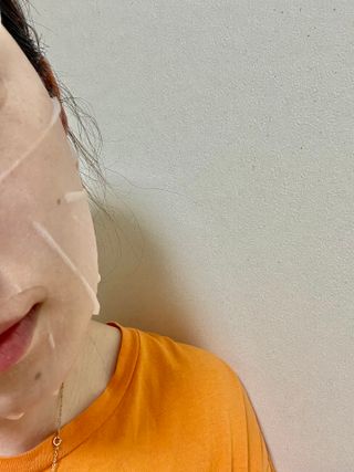프롬노시베 필앤굿 에센스 마스크 — 3점을 준 리뷰어가 2022년 1월 올린 사용 사진