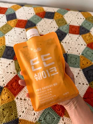 [덜다] 든든 식물성 단백질 쉐이크 40g X 7입 (곡물/딸기) — 5점을 준 리뷰어가 2023년 7월 올린 사용 사진