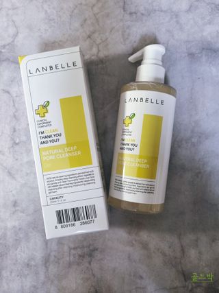 랑벨 내츄럴 딥 포어 클렌저 210ml (저자극 약산성 천연 클렌징 젤) — 5점을 준 리뷰어가 2022년 10월 올린 사용 사진