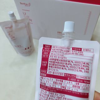 12월 15일 출시, 건강기능식품 브랜드 본리브 나 다운 시작 제품 3종 — 5점을 준 리뷰어가 2020년 12월 올린 사용 사진