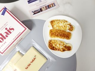 앙투어솔레 아일랜드 구워먹는 치즈 100 자연 치즈 와인안주 300g(100g x 3팩) — 5점을 준 리뷰어가 2022년 9월 올린 사용 사진