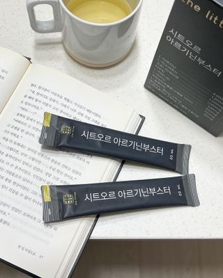 더리틀스 시트오르 아르기닌부스터 — 5점을 준 리뷰어가 2022년 11월 올린 사용 사진