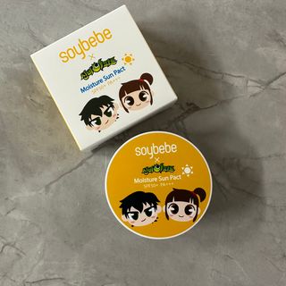 소이베베X신비아파트 모이스쳐 선팩트 SPF50+ PA+++ — 5점을 준 리뷰어가 2023년 4월 올린 사용 사진