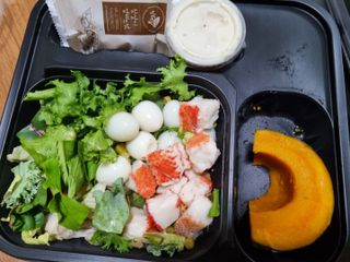 참살이도시락 작심삼일 샐러드도시락 3개 맛보기 새벽배송 또는 택배배송 — 5점을 준 리뷰어가 2021년 8월 올린 사용 사진