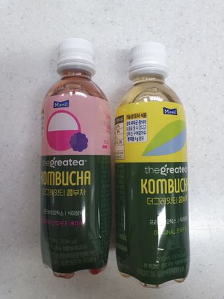 더그레잇티 콤부차 300ml *12개입 (오리지널 6개+베리리치 6개) — 5점을 준 리뷰어가 2022년 7월 올린 사용 사진