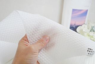 부직포나라 중금속유해물질ZERO 뜯어쓰는 주방 일회용수세미 60매 2매 — 4점을 준 리뷰어가 2022년 11월 올린 사용 사진