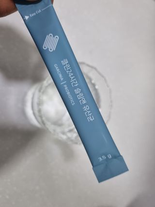 클린24시간 슬림앤유산균 1박스 (3.5g X 15포) — 5점을 준 리뷰어가 2023년 2월 올린 사용 사진