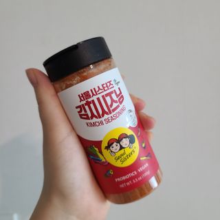 [서울시스터즈] 김치시즈닝 국내 최초 뿌려먹는 김치파우더 100g 1개+ 신제품 김치스낵 90g 2개 — 3.5점을 준 리뷰어가 2021년 8월 올린 사용 사진