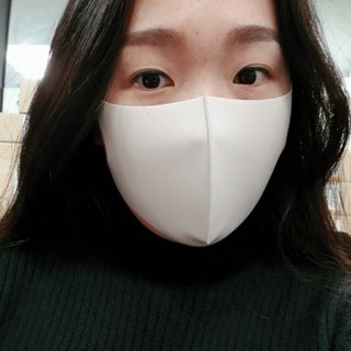 [에이블밤부] 리퓨어 쿠퍼 마스크 10color — 5점을 준 리뷰어가 2021년 2월 올린 사용 사진