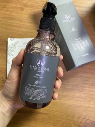 마리앤루이펫샴푸 [mari and louie pet shampoo] — 5점을 준 리뷰어가 2021년 5월 올린 사용 사진