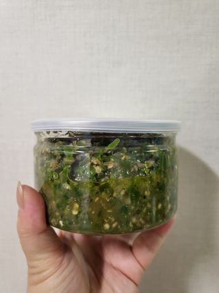 셰프애찬 수제 청양 맵짤이 400g — 5점을 준 리뷰어가 2022년 9월 올린 사용 사진