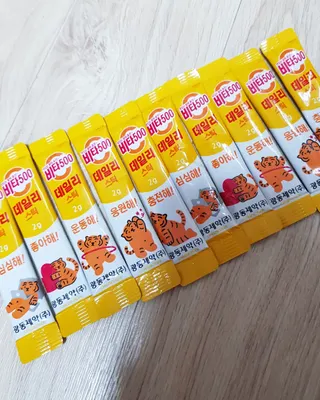 광동생활건강 프리 [광동] VB와 VC를 함유한 멀티 비타민 비타 500 데일리 스틱 180포 — 5점을 준 리뷰어가 2022년 5월 올린 사용 사진