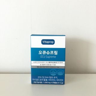 뉴트리션팩토리 비타프렙 오큐슈프림 루테인 오메가3 1050mg — 5점을 준 리뷰어가 2021년 6월 올린 사용 사진