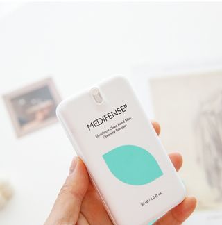 [의약외품] 메디펜스 클린 핸드 미스트 2종 — 5점을 준 리뷰어가 2021년 6월 올린 사용 사진