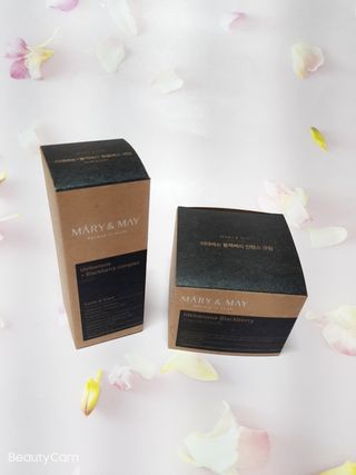마리엔메이  이데베논 블랙베리 보습 크림 + 세럼 — 4점을 준 리뷰어가 2021년 10월 올린 사용 사진