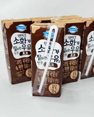 [구매평]덴마크 소화가 잘되는 우유로 만든 초코, 190ml, 24개 — 5점을 준 리뷰어가 2025년 2월 올린 사용 사진