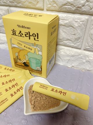 목 넘김이 편한 곡물발효효소 웰테므 효소라인 — 5점을 준 리뷰어가 2023년 11월 올린 사용 사진