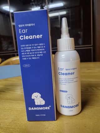 [댕모어 클리너 3종] 아이클리너 / 이어클리너 / 덴탈클리너 3종 세트 (120ml) — 5점을 준 리뷰어가 2023년 10월 올린 사용 사진
