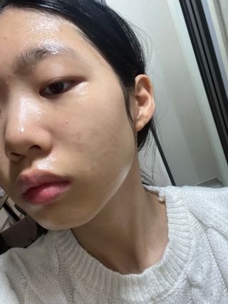 세뚜아(Cettua) [세뚜아] 모이스처 밸런싱 페이셜 마스크 Cettua Moisture Balancing Facial Mask 5매 — 5점을 준 리뷰어가 2024년 1월 올린 사용 사진