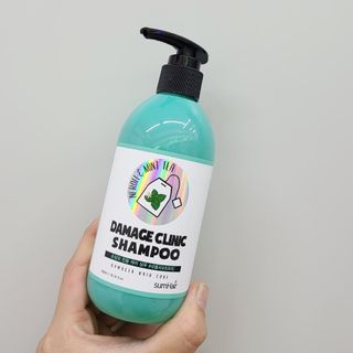 썸헤어 / SUMHAIR 썸헤어 데미지 클리닉 샴푸+트리트먼트 네롤리&민트티 — 4.5점을 준 리뷰어가 2021년 5월 올린 사용 사진