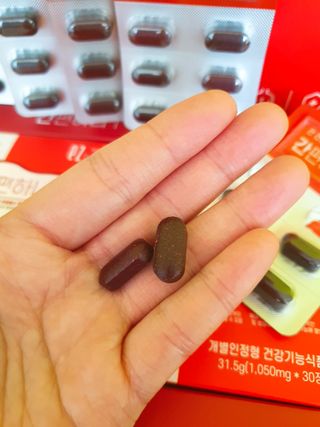 이지헬스 간편하니 [1개월 분  60정] — 5점을 준 리뷰어가 2021년 1월 올린 사용 사진
