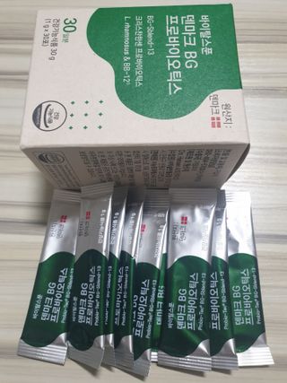 바이탈스푼덴마크BG프로바이오틱스 — 5점을 준 리뷰어가 2021년 6월 올린 사용 사진