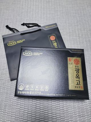 광동생활건강 [광동제약] 광동 광옥고 홍삼 본 30포 + 쇼핑백 증정 — 5점을 준 리뷰어가 2022년 5월 올린 사용 사진