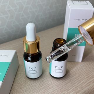 랑팡 EGF+FGF 10ppm 리포좀 앰플 원액 10ml — 3점을 준 리뷰어가 2021년 10월 올린 사용 사진