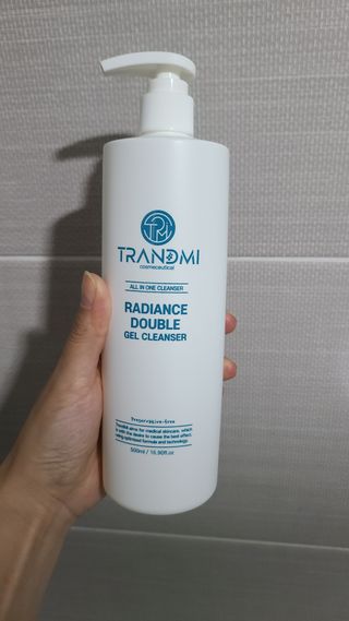 TRANDMI 트랜드미 래디언스 더블겔 클렌저 — 4점을 준 리뷰어가 2022년 9월 올린 사용 사진