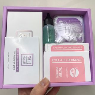피비에스코리아 [오마이셀프] 셀프 속눈썹펌 키트 뷰러펌 파마 세트 — 5점을 준 리뷰어가 2021년 12월 올린 사용 사진